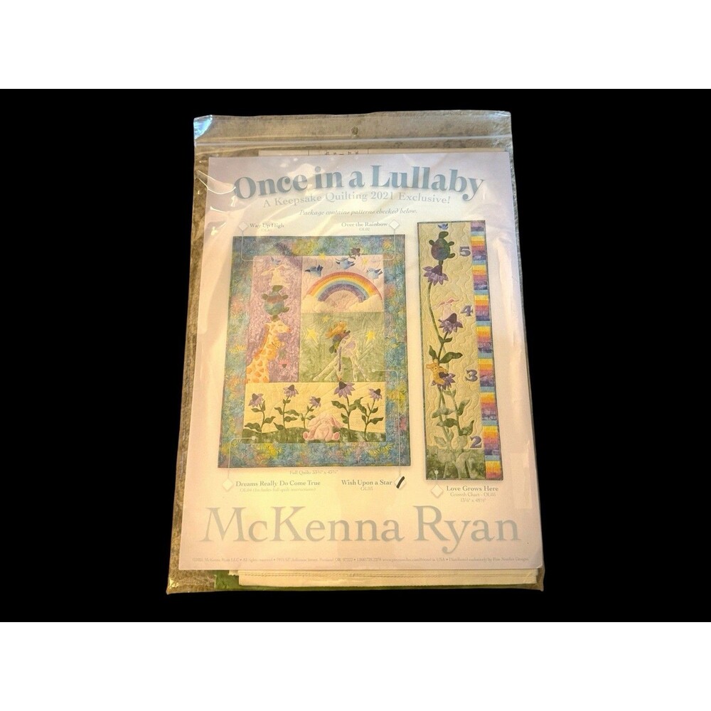 Keepsake Quilting Once in a Lullaby Kit BOM 3 McKenna Ryan Wish Upon A Star